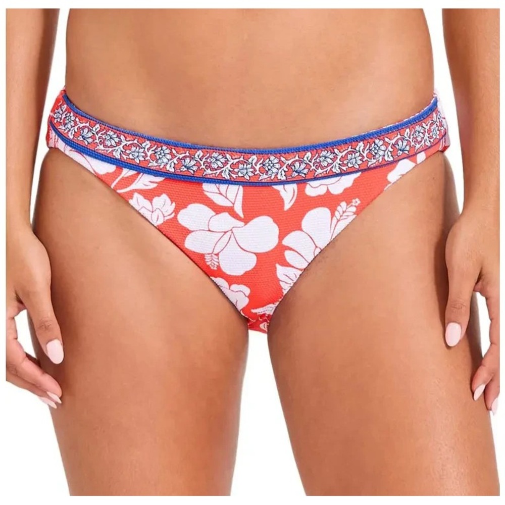 NWT Tommy Bahama Island Cays Fiori Hipster Bikini Bottom XL Reversible Print